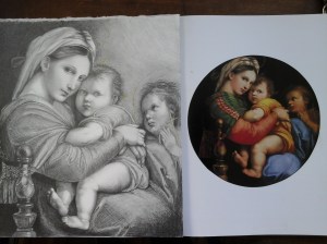 interprétation de la vierge à la chaise de raphaël